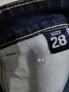 Distressed Denim Jeans