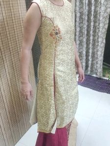 Kurta With Skirt Set