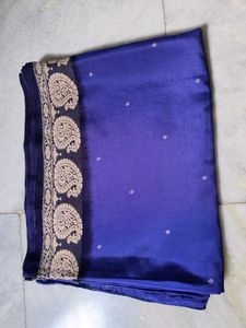 Elegant Blue Saree