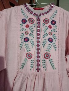 Boho Embroidered Dress