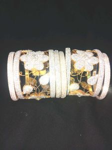 Sparkling Bridal Bangles