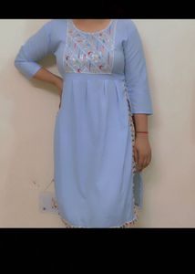 Elegant Blue Kurta
