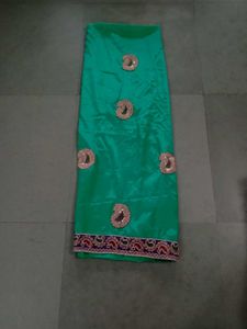 Green Dress Material