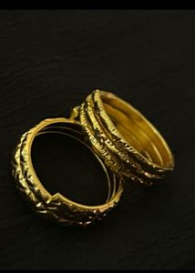 Set Of 4 - 2 Anklets And Two Earrings