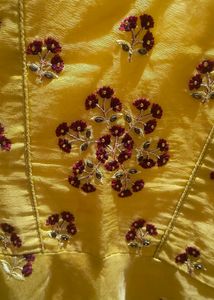 Elegant Yellow Ethnic Gown