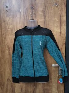 like new Teal Activewear Jacket