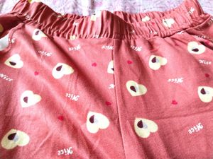 Night Suit Pant With Pockets