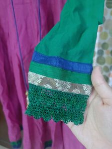 Colorful Embroidered Anarkali