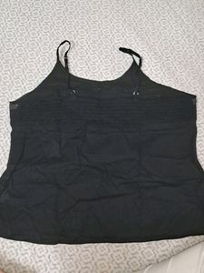 ELLIZA DONATEIN BLACK SEQUIN SPAGETTI TOP