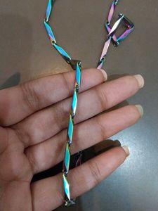 Iridescent Stainless Steel Chain