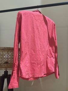 Beautiful Pink Formal Shirt For Women