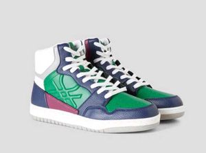 united colors of Benetton textured sneakers