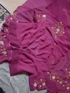 Work Saree