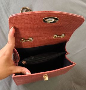 Coral Crossbody Bag