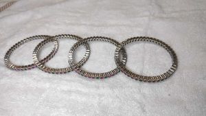 4 Side Bangales For Women Totally New.