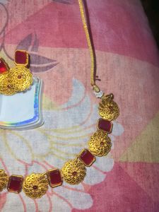 GOLD PLATED CHOKER SET ❤️❤️❤️