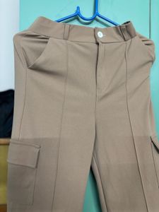 Beige Trousers