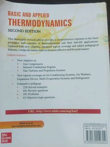 Basic And Applied Thermodynamics