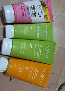 Dot & Key / Pure Origin Face Wash Bundle