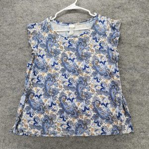 H&M Floral Paisley Tank Top