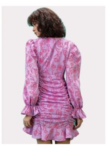 Floral Print Mini Dress