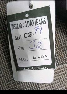 G@13 Size-32 Cargo Jeans