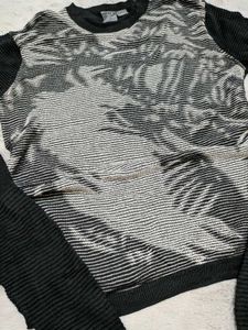 Armani exchange Abstract Print Long Sleeve Top