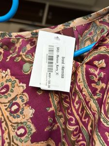Nermosa Women Viscose Printed Straight Kurta Pant