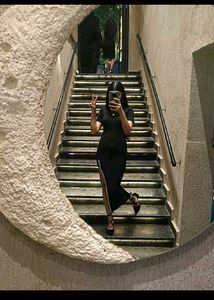 Elegant Black Midi Dress