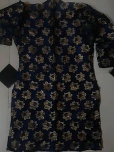 blue color kurti