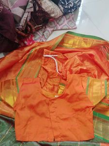 Traditional Indian nauvari♥️