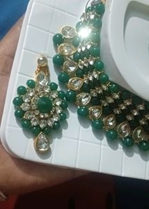 Green Jwellery Set