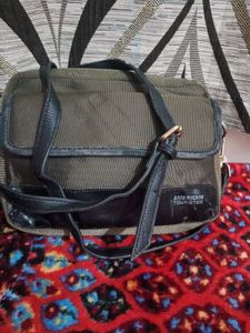 Combo Bicycle Print Crossbody Bag