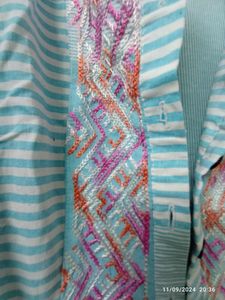 Front Open A-line Kurti