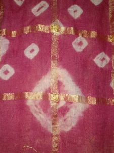 Bandhani Print Saree