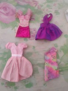 16 Barbie Doll Dresses Lot