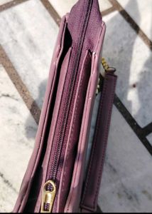 Chic Lavender Crossbody Bag
