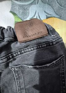 Khaki Cargo Pants With Gray Jean