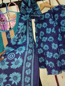 Teal &amp; Blue Indian Dress Set