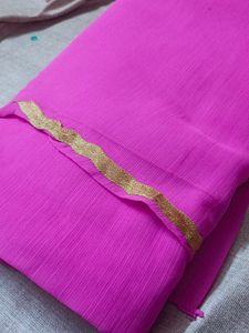 New Magenta Colour Saree