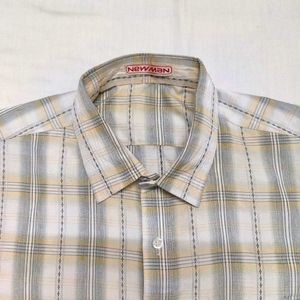 Newman Plaid Shirt - 42