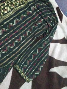 Embroidered short kurti (twice used)