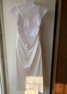 White Slip Dress
