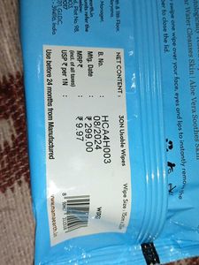 mamaearth Makeup Remover Wipes