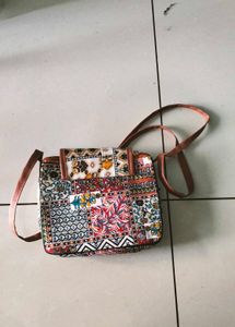 Multi Colour Sling Bag