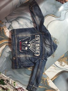 Blue Denim Jacket For Kids