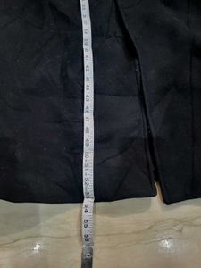 Men&#39;s Black Overcoat