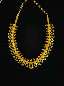 Premium Quality Green Palakka Necklace