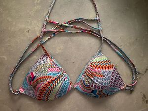 Patterned Bikini Top