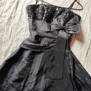 🖤 Black Sequin Cocktail Dress